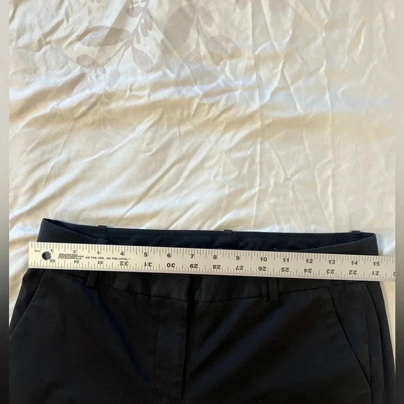 J.Crew café trouser size 4 black ankle slacks great condition - Picture 5 of 7